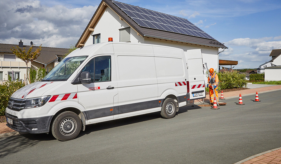 Dichtheitsprüfung für Abwasserleitungen