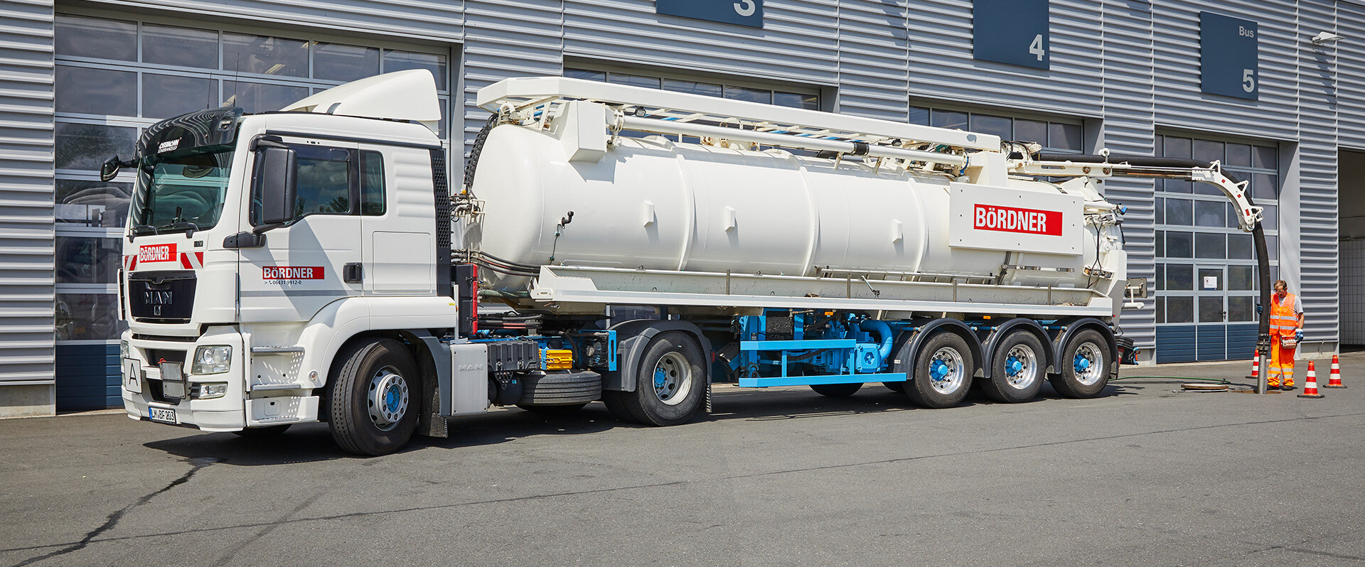 Saugwagentransporte in Limburg - BÖRDNER Städtereinigung