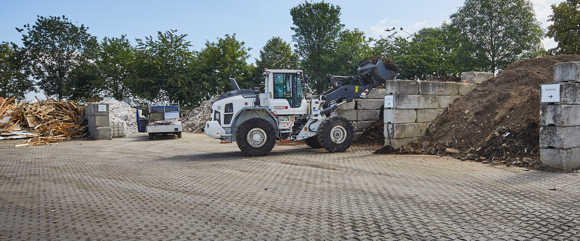 Werstoffhof von BÖRDNER Städtereinigung in Limburg